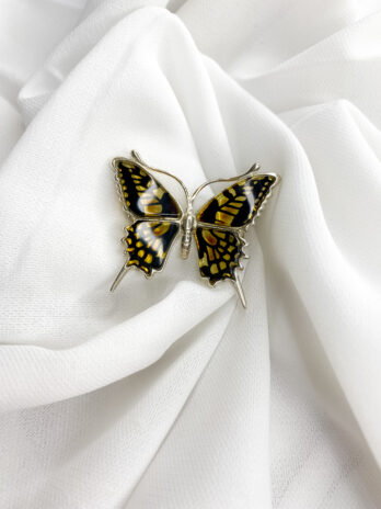 Srebrna broszka Classic Butterfly