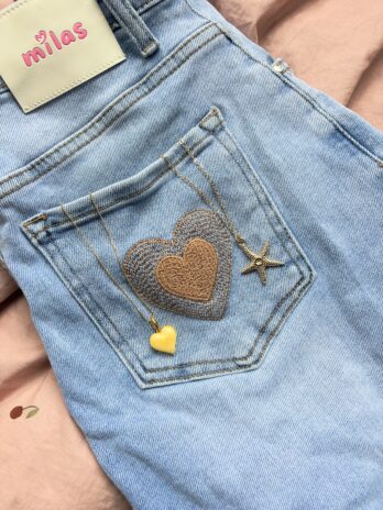 Naszyjnik Serce z bursztynu Golds Heart