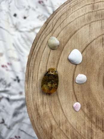 Wisiorek z bursztynu naturalnego Baltic Sun