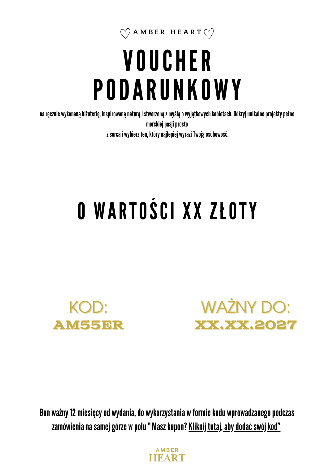 Voucher podarunkowy elektroniczny 3 Voucher podarunkowy elektroniczny - obrazek 2
