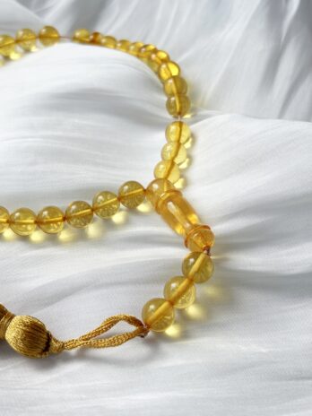 Różaniec muzułmański z bursztynu – Tasbih
