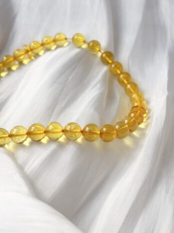 Różaniec muzułmański z bursztynu – Tasbih